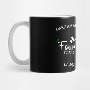 Four Seasons Total Landscaping make america rake again Mug